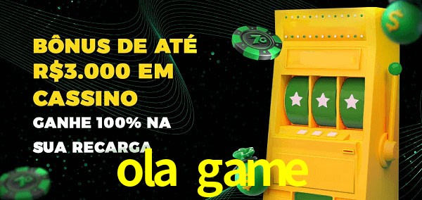 ola game melhor bônus de depósito