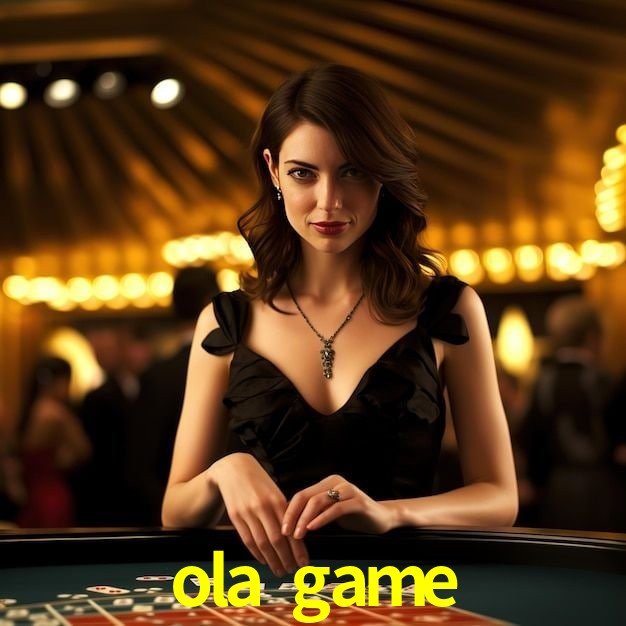 Interface do App ola game